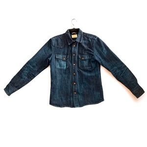 NUDIE Jonas Denim Dry Ace OrganicSelvage Shirt